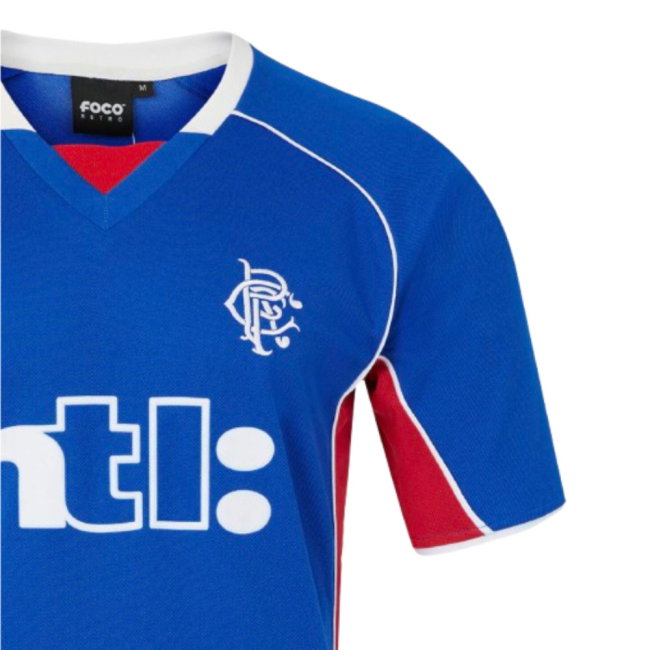 2001-2002 Rangers Retro Home Shirt (Vidmar 25)-PitchVibe Kits